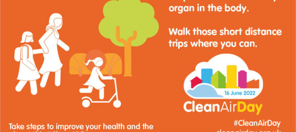 Clean Air Day 2022 - Active Transportation and health benefits
