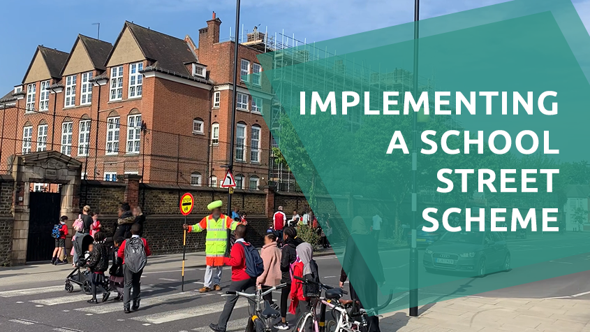 School street scheme in Hackney, London