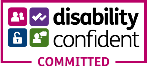 The Disability Confident Committed logo