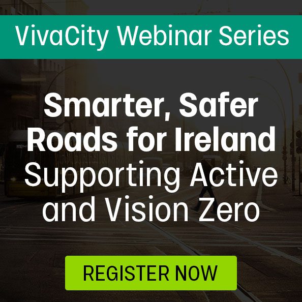 Image with information about VivaCity webinar for Ireland on 7 February 2024